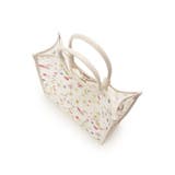 フラワーモチーフチュール トートバッグ | Samantha Thavasa | 詳細画像3 