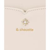 サイドチェックビジュー付きショルダーバッグ | & chouette | 詳細画像14