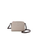 グレージュ | サイドチェックビジュー付きショルダーバッグ | & chouette