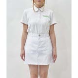 ホワイト | アイミーマルチ柄プリントスカート | Samantha GOLF