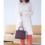 ラウンドプレーントートバッグ《2way・ショルダーバッグ》 | & chouette | 詳細画像16