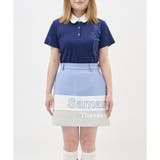 ブルー | トリコロールロゴスカート | Samantha GOLF