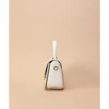 [日韓共同企画]シンプルスプリットレザーハンドバッグ | Samantha Thavasa | 詳細画像7 