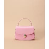 ピンク | [日韓共同企画]シンプルスプリットレザーハンドバッグ | Samantha Thavasa