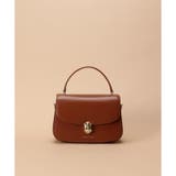 ブラウン | [日韓共同企画]シンプルスプリットレザーハンドバッグ | Samantha Thavasa