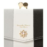 センターモチーフトリコロールカラー 折財布 | Samantha Thavasa Petit Choice | 詳細画像4 