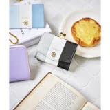 センターモチーフトリコロールカラー 折財布 | Samantha Thavasa Petit Choice | 詳細画像7 