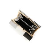 センターモチーフトリコロールカラー 折財布 | Samantha Thavasa Petit Choice | 詳細画像5 