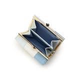 センターモチーフトリコロールカラー 折財布 | Samantha Thavasa Petit Choice | 詳細画像18 