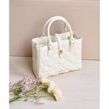 ホワイト | ハートキルトハンドバッグ | SAMANTHAVEGA