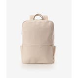 シンプルスクエアリュック（PC対応） | & chouette | 詳細画像8 