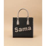 ブラック | ST Jacquard サマタバスクエアトートバッグ | Samantha Thavasa