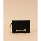 ブラック | ラメレザービジュー パスケース | Samantha Thavasa