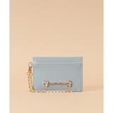 ライトブルー | ラメレザービジュー パスケース | Samantha Thavasa