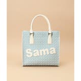 ライトブルー | ST Jacquard サマタバスクエアトートバッグ | Samantha Thavasa