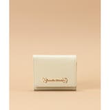 ペールイエロー | ラメレザービジュー ミニ財布 | Samantha Thavasa