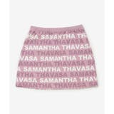 ボーダーロゴスカート | Samantha Thavasa UNDER25 & NO.7 | 詳細画像1 