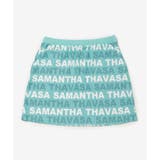 ボーダーロゴスカート | Samantha Thavasa UNDER25 & NO.7 | 詳細画像8 
