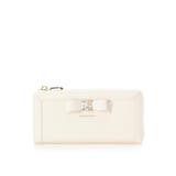 ホワイト | ジュエルリボン長財布 | SAMANTHAVEGA
