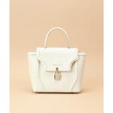 オフホワイト | カッティングデザイン ワンハンドルバッグ | Samantha Thavasa