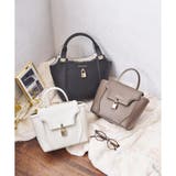 カッティングデザイン ワンハンドルバッグ | Samantha Thavasa | 詳細画像13 