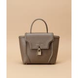 グレージュ | カッティングデザイン ワンハンドルバッグ | Samantha Thavasa