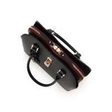 ハートモチーフレザーハンドバッグ 大サイズ | Samantha Thavasa | 詳細画像3