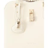 ハートモチーフレザーハンドバッグ 大サイズ | Samantha Thavasa | 詳細画像11