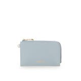 ライトブルー | シンプル薄マチ マルチケース | Samantha Thavasa Petit Choice