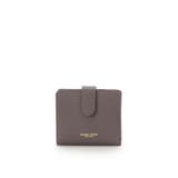 グレージュ | シンプル薄マチ BOX折財布 | Samantha Thavasa Petit Choice