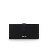 ブラック | シンプル薄マチ 長財布 | Samantha Thavasa Petit Choice