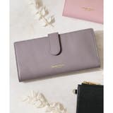 グレージュ | シンプル薄マチ 長財布 | Samantha Thavasa Petit Choice