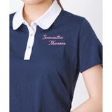 サッカーチェックポロ | Samantha GOLF | 詳細画像12