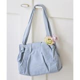 ダルブルー | サイドノットデザインバッグ | & chouette