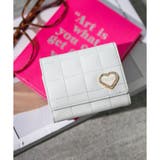 オフホワイト | スムースキルティング 折財布 | Samantha Thavasa Petit Choice
