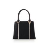 ブラック | Vカットハンドバッグ | SAMANTHAVEGA