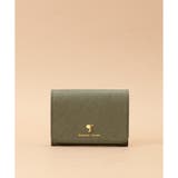 カーキ | Pomme d'espoir ポムディスポワール バイカラーカードケース | Samantha Thavasa