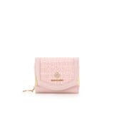 ピンク | ツイードダイヤカット折財布 | SAMANTHAVEGA