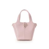 ピンク | オリジナルフラワーモチーフ金具 ハンドバッグ | Samantha Thavasa