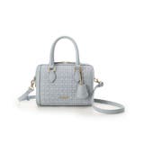 ダルブルー | ツイード ボストンバッグ | Samantha Thavasa Petit Choice