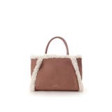 スウェード調ボアハンドバッグ | Samantha Thavasa | 詳細画像1 