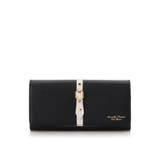 ブラック | フロントベルト 長財布 | Samantha Thavasa Petit Choice