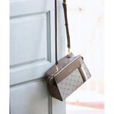 グレージュ | モノグラム スポーティーラインショルダーバッグ | & chouette