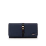 ネイビー | フロントベルト 長財布 | Samantha Thavasa Petit Choice