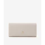 ライトブルー | アクセントカラー配色かぶせ長財布 | & chouette