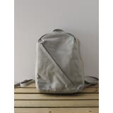 グレー | [mieno]カウレザースタンダードリュック | sankyo shokai 