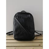 ブラック | [mieno]カウレザースタンダードリュック | sankyo shokai 