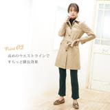 トレンチコート レディース シングル | sankyo shokai | 詳細画像7