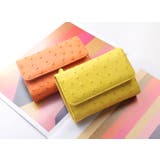 オーストリッチ 折財布 小銭入れ付き | sankyo shokai | 詳細画像13