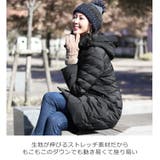 ストレッチ ダウンコート フード付き | sankyo shokai | 詳細画像3